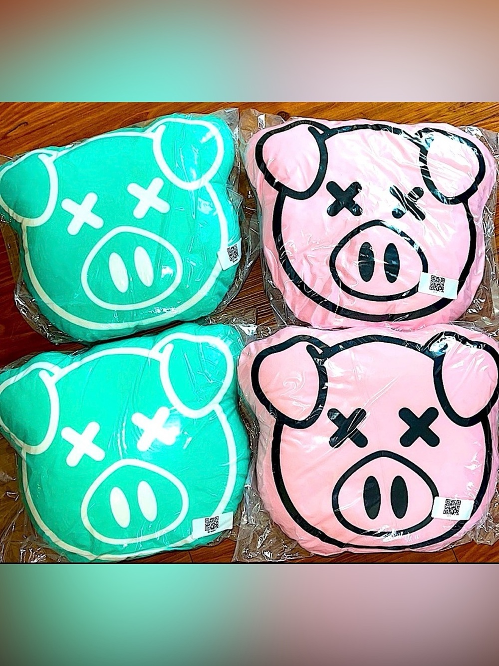 🎉SALE🎉 🆕🩵SHANE DAWSON: MINT Pig Head Pillow